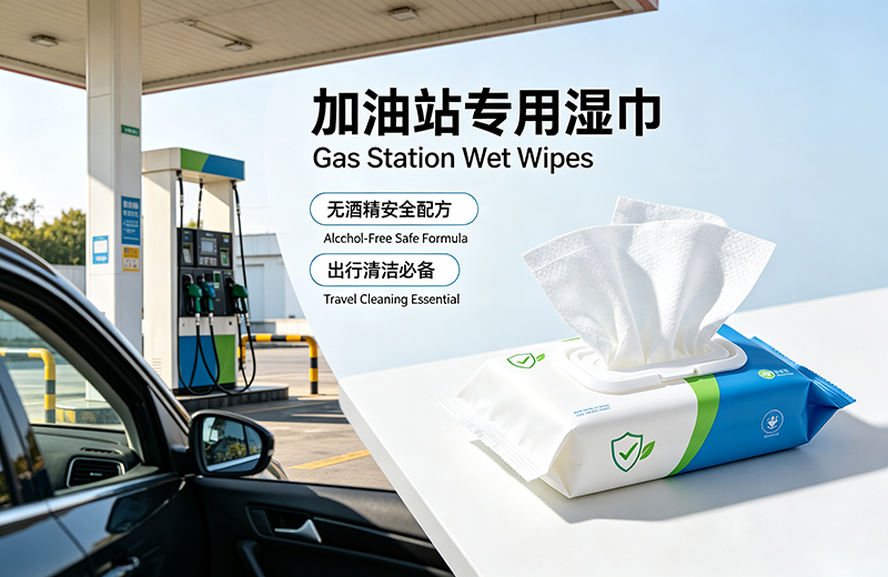 加油站专用湿巾｜出行清洁刚需，适配车载加油全场景