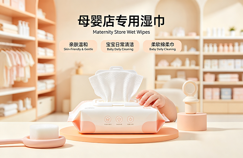 母婴店专用湿巾｜亲肤零添加，守护母婴娇嫩肌肤